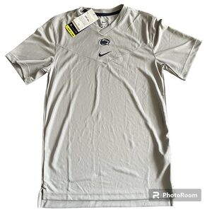Nike Mens Penn State T shirt Size S Gray